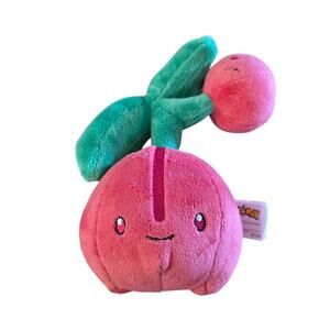Pokemon by Jakks Pacific 2010 Plush 6" Stuffed Cherubi Cherry